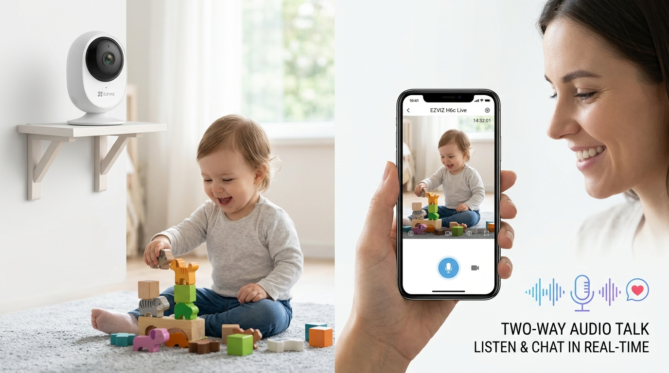 See and talk from anywhere